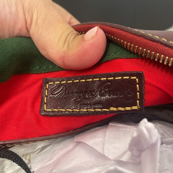 Plum color Dooney & Bourke Satchel - Picture 4 of 8